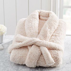 New with tags! Pottery Barn Teddy Bear Robe‎ - Multiple Sizes - Blush